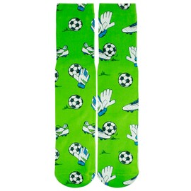 Benefeet Sox Crazy Socks for Men Funny Socks for Boys Teens Novelty Soccer Themed Socks Patterned Designer Socks Unisex 3D Print Football for Kids Athletic Tube Socks Christmas