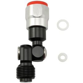 TAODAN Airless Paint Spray Gun Universal Head Rotating Joint Spray Gun Coating Accessories with Built-in Gasket Length 3.34inch for Airless Paint Spray Gun Tip Extension Heavy Duty Extension Black