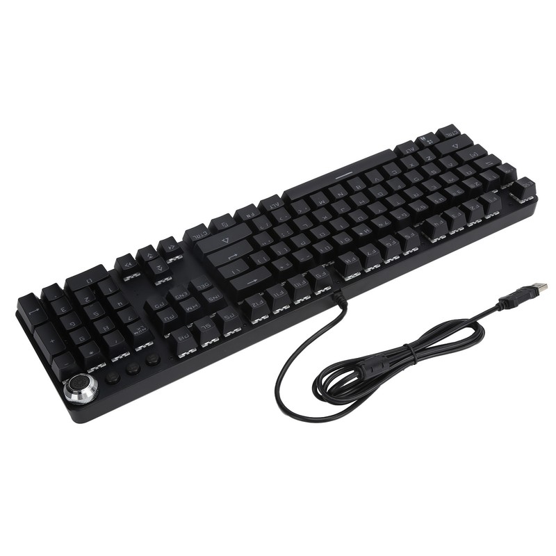 BAJEAL 902 104‑ Key Mechanical Keyboard USB Wired Gaming Keyboard