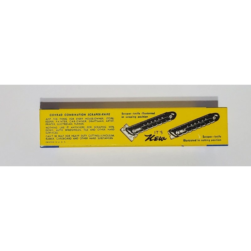 CONRAD Vintage- NOS in Box Conrad Razor Utility Combo Knife