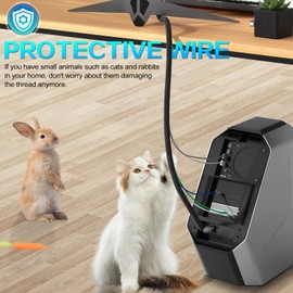 Wire Cord Protector, Wire Loom Tubing, Cable Sleeve Split Sleeving for Computer Electrical Wire Organizer Sleeve Hose (3/8"-15Ft)