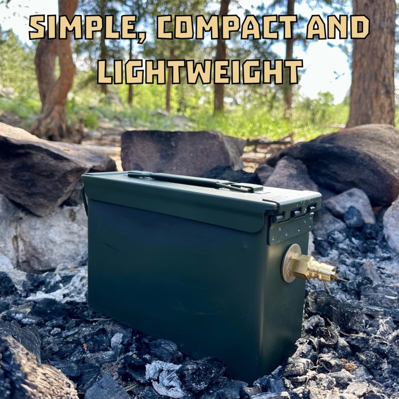 DS Customs Fire Can - Overland & Camping Portable Propane