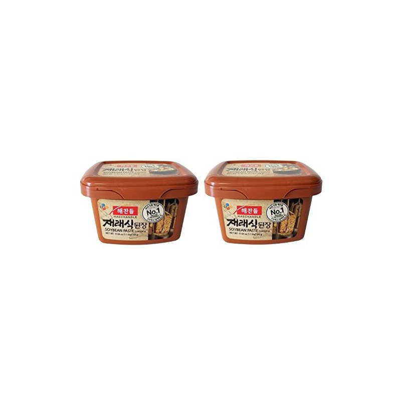 CJ Haechandle Soybean Paste (재래식된장) (Soybean Paste (재래식된장), 2 Pack)