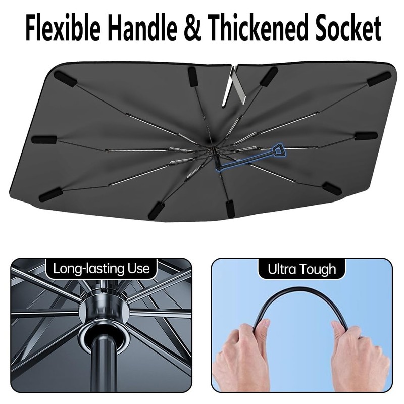 Car Sun Protection Windscreen Car Windscreen Parasol 80 x 140