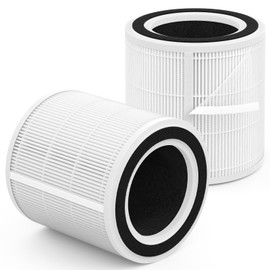 Breabetter 2-Pack H7129/H7128 True HEPA Replacement Filter Compatible with GoveeLife H7129, H7128 Purifiers