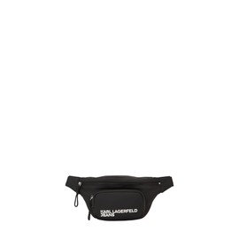 KARL LAGERFELD JEANS Men's Utility Coated Bumbag, black
