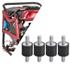 Fenteer 4X Rubber Studs Shock Absorber Anti Vibrations Isolator Mounts
