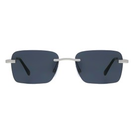 ENUFF Ezra Black Square Sunglasses For Men and Women
