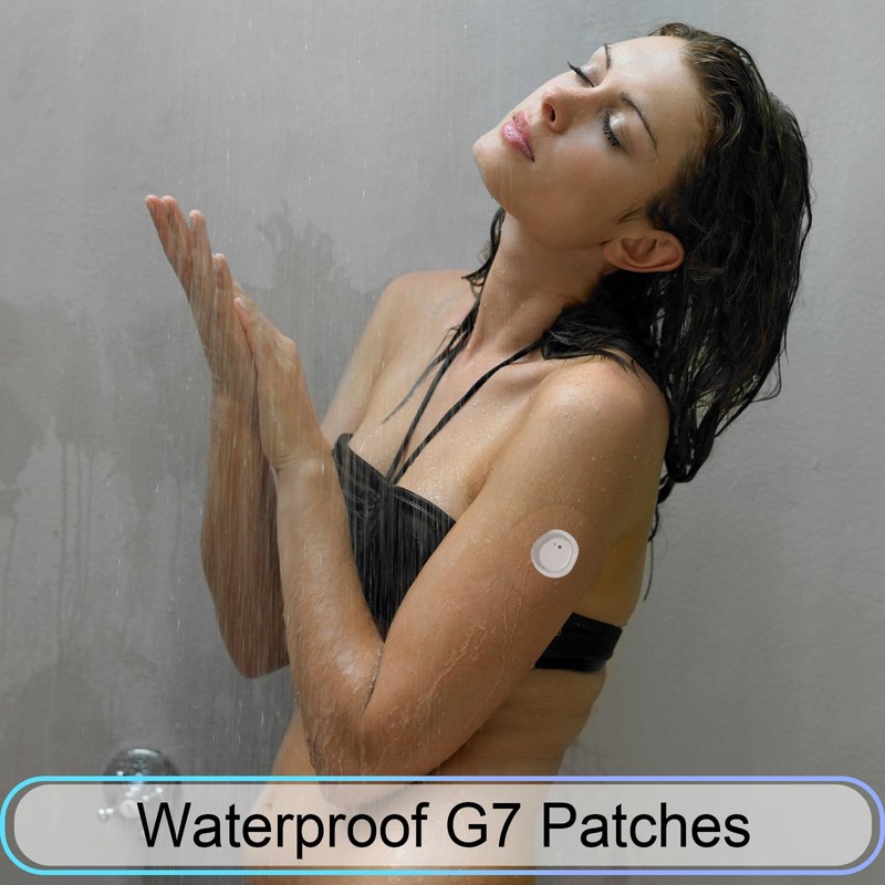60Pack G7 Stelo Adhesive Patches,Waterproof Over Patches for G7 &