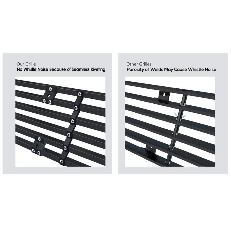 APS Compatible with 2010-2015 Chevy Equinox Stainless Steel Black Billet