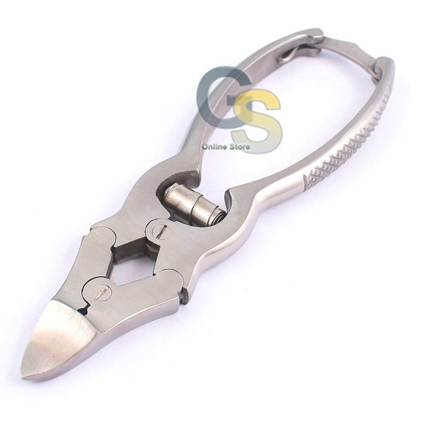 PODIATRIST MYCOTIC TOENAIL NIPPERS 6", DOUBLE ACTION by G.S ONLINE STORE