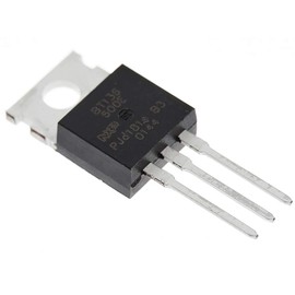 Bridgold 10pcs BT136-600E BT136-600 BT136 TriacThyristor, Gate Trigger 4A/600V, Through Hole, TO-220AB