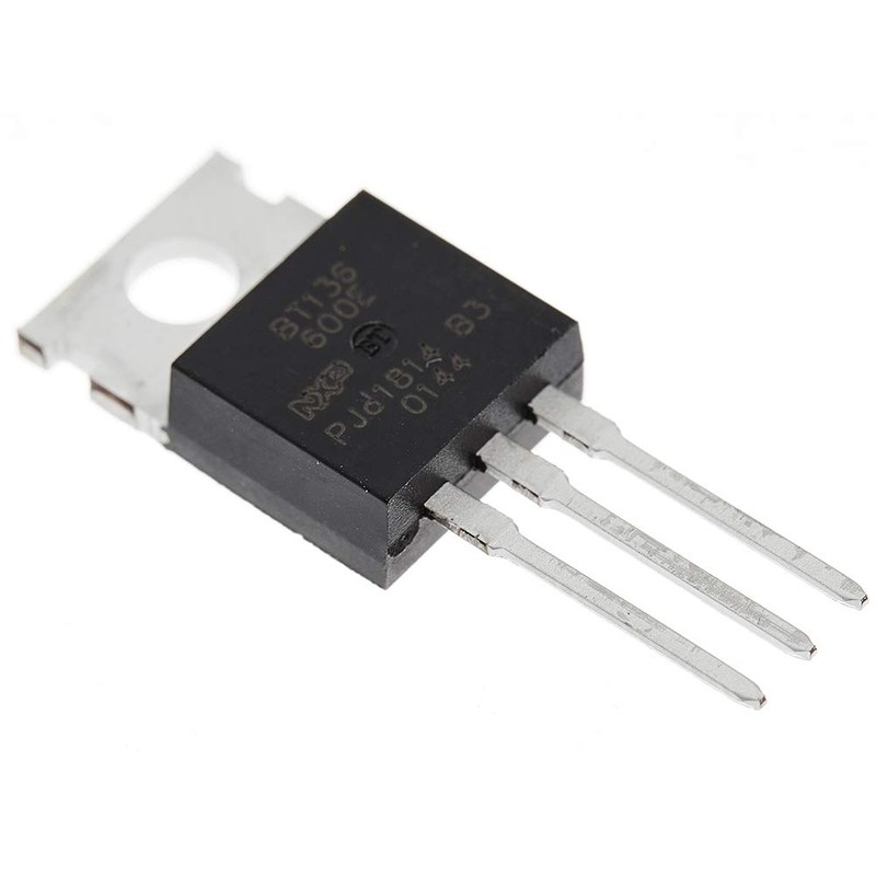 Bridgold 10pcs BT136-600E BT136-600 BT136 TriacThyristor, Gate Trigger 4A/600V, Through