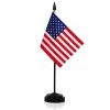 Anley USA Deluxe Desk Flag Set - 6 x 4