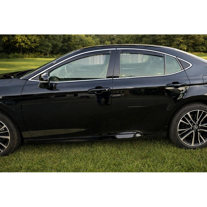 2025 2026 in-Channel Rain Guards for Toyota Camry Side Window