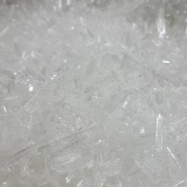 Mak Menthol Crystals 1 lb - Pure Organic 100% Natural - Menthol Crystals from Mint Crystal Mints Mentha Arvensis - Comes in a Jar for Long-Lasting Freshness