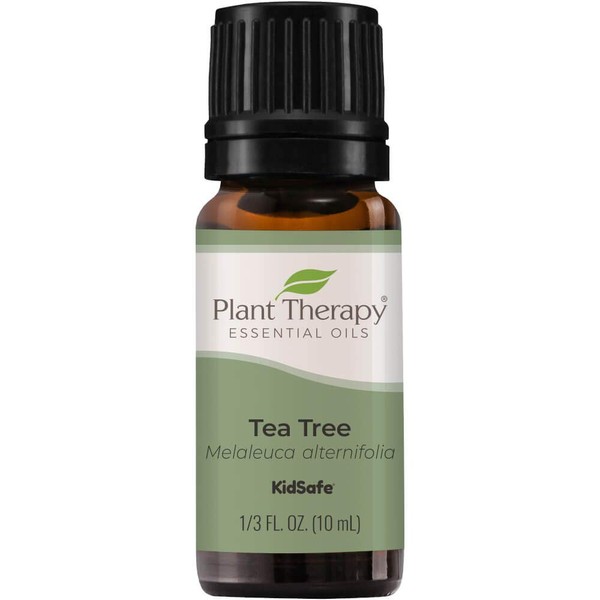 Plant Therapy Tea Tree Essential Oil 100% Pure, Undiluted, Natural Aromatherapy, Therapeutic Grade 10 mL (1/3 oz)