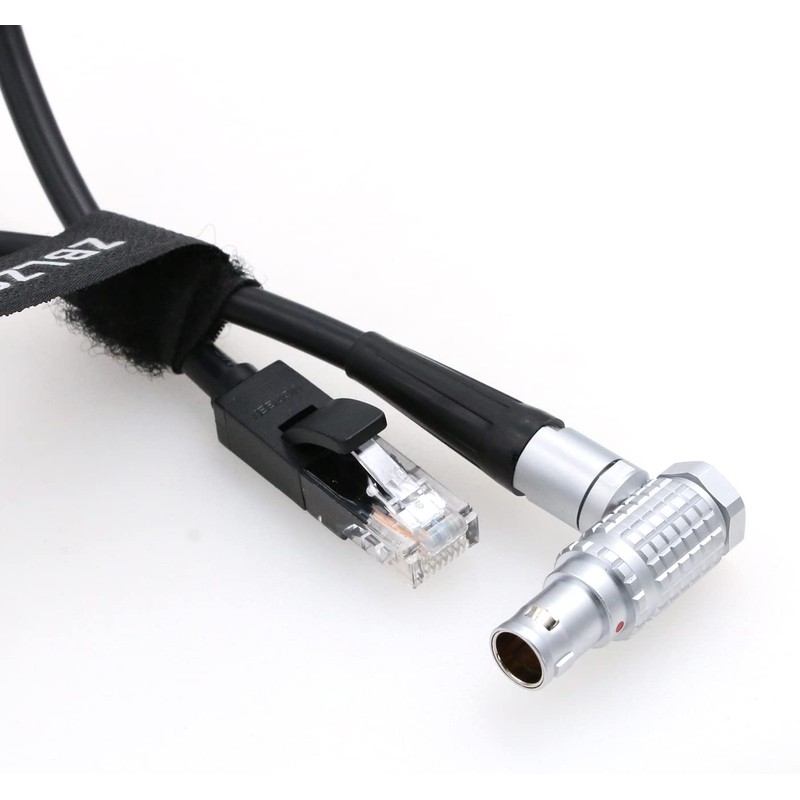 ZBLZGP Cable Ethernet de ángulo recto 1B de 10 pines