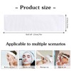 30Pcs Disposable Spa Headband for Women, Non-Woven Stretch Skincare Facials
