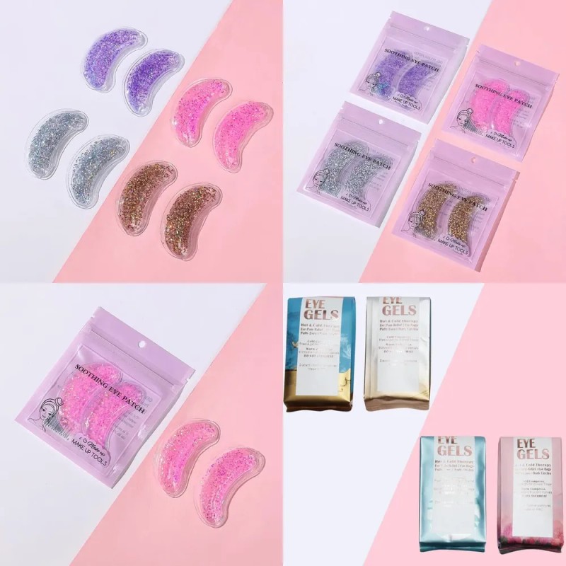 Mascarilla De Gel Con Hielo Reutilizable Para Debajo De Los