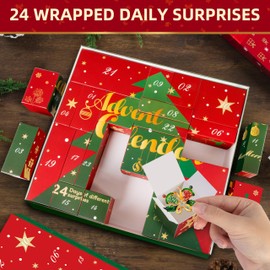 Skincare Advent Calendar 2025 for Adult Women - 24 Days of Beauty, Bath and Body Gift Set with Lotions, Scrub, Bath Bombs - Christmas Gift Basket for Girlfriend, Wife, Mom, Teen Girls