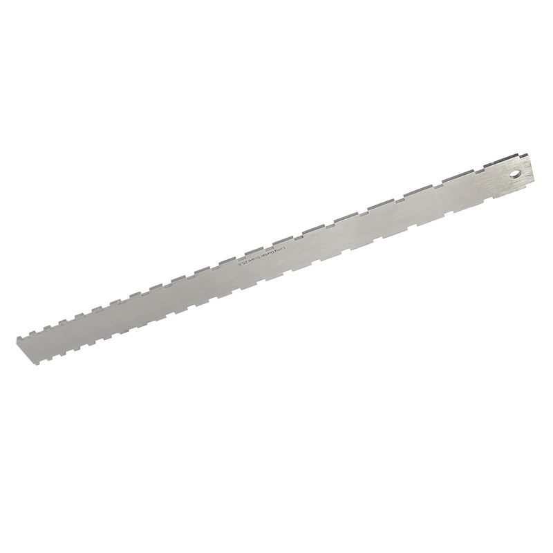 Electric Guitar Neck Fretboard Notched Straight Edge and Fret Rocker