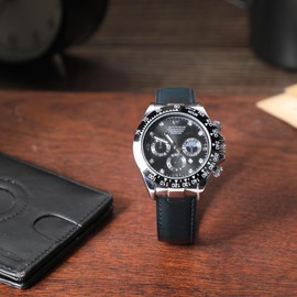 Nixiamy Leather Watch Band Genuine Watch Straps 20mm 22mm Quick Release Replacement Watch Straps for Men Women Bracelet Oil Wax Top Grain Leather Watch Strap