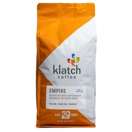 Klatch Coffee Empire, Medium Roast, 2 lb bag, Whole Bean
