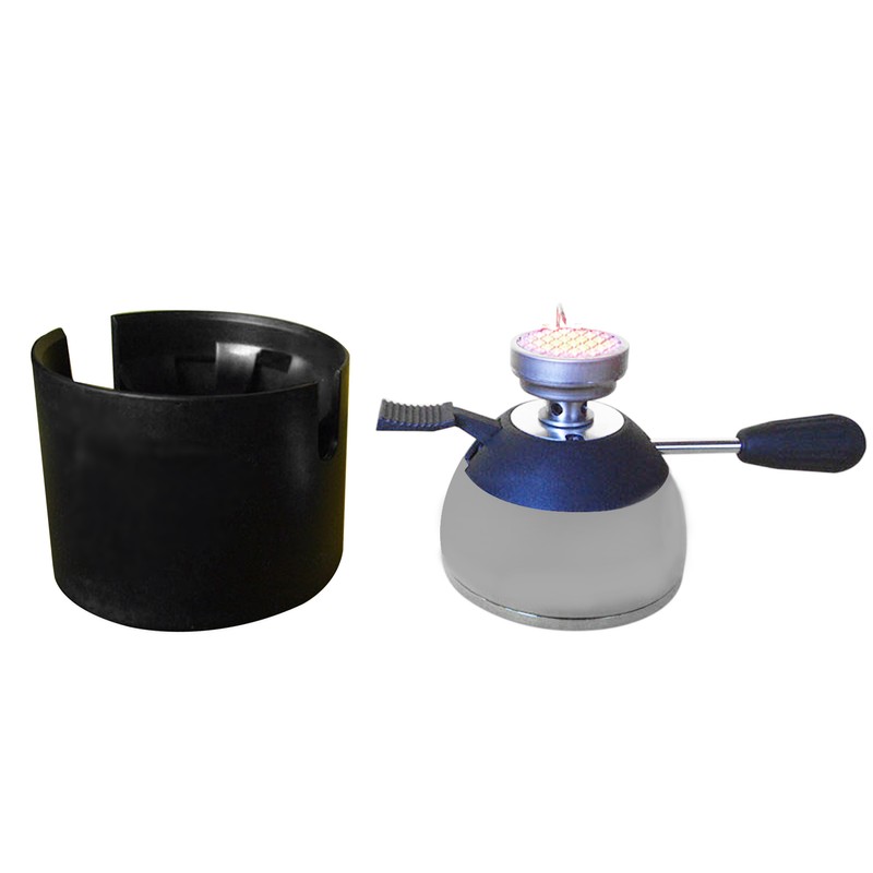 Mini Camping Stove Butane Gas Burner with Refill Rack and