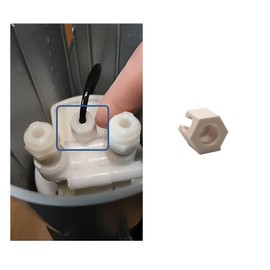 Nut - High Quality Replacement Nut Compatible with SodaStream Crystal 1.0 & 2.0, Terra - Easy Installation, Extra Reinforced, Made in Germany