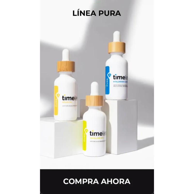 Timeless Serum Ácido Hialurónico Puro 30ml Hidratante Facial