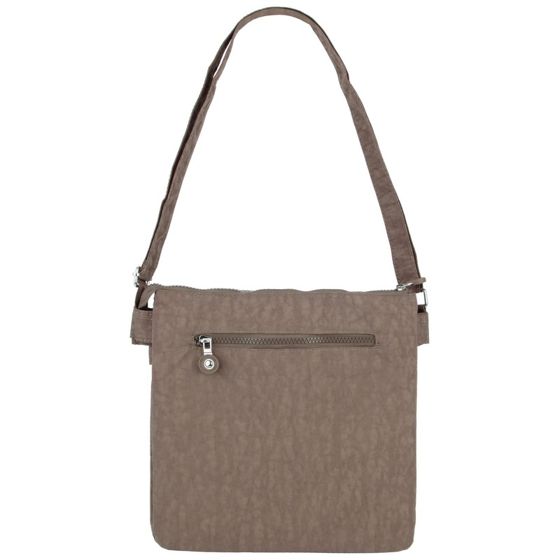 Sporty Shoulder Bag 3 Compartments Large Storage City Bag Travel