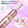 Nail Kit for Beginners with Everything in a Pink Gift