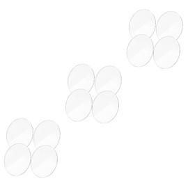 TEHAUX 3sets Tempered Glass Screen Protectors for Watch Full Coverage Scratch Design High Definition Protection for Watch Screen Durable and Shockproof Cover 4pcs*3