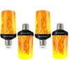 Bestview LED Flame Effect Light Bulbs (4 Pack)