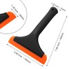 Seimneire 6 Inch Car Window Squeegee Silicone Squeegee, Auto Window