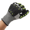 1 Pair Cut Resistant TPR Protective Impact Gloves Men Women