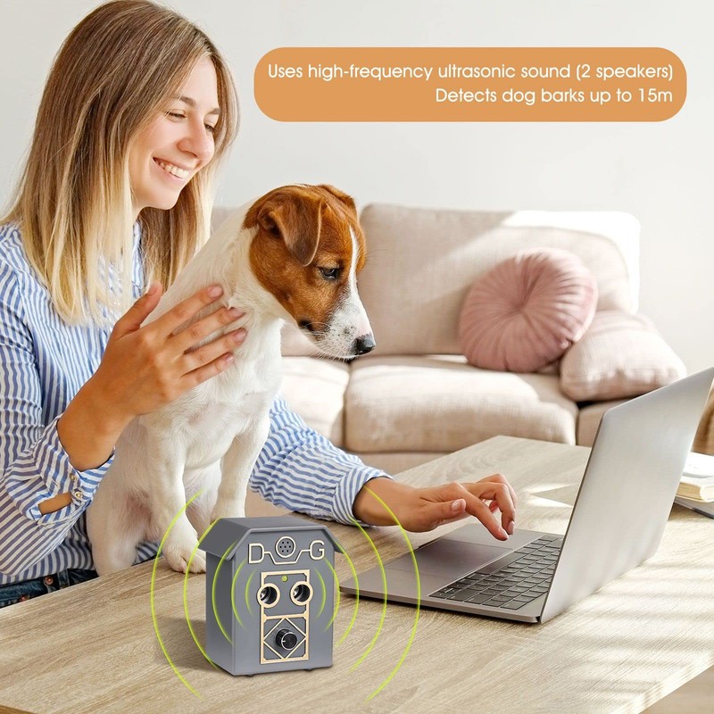 Pet Scene Dog Anti Barking Device Stopper Clicker Ultrasonic Stop