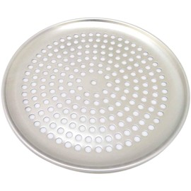 Endoshoji GPZ3701 TKG Pizza Pan, Commercial Use, Drilled Holes 7.9 inches (20 cm), Aluminum, Made in China