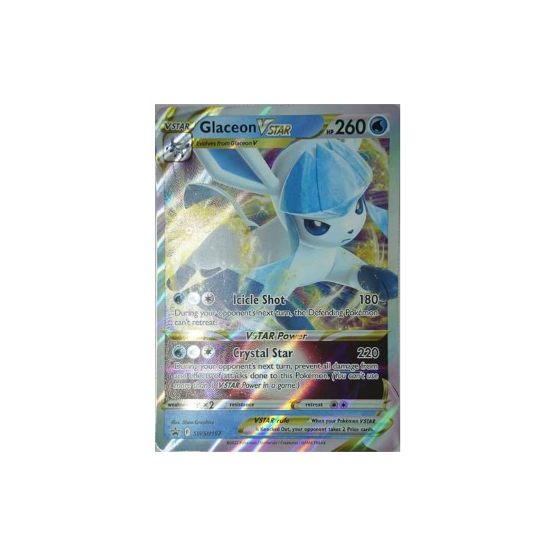 Glaceon VSTAR SWSH197 Pokémon Jumbo Oversized Holographic Card