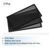 MECCANIXITY 3PCS PC Dust Filter, 240x120mm Magnetic Frame PVC Computer