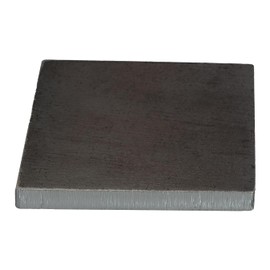 Weldable 1/2 inch Hot Rolled Mild Steel Plate Mill Finish (12 x 12 Inch) - Made in USA