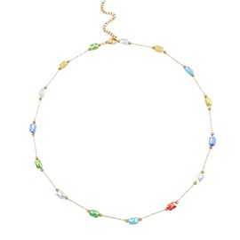 Pearl Titanium Steel Chain Women's Gold Silver Necklace with Freshwater Pearls Girls Teenager Colour Choker Necklace for Girlfriend Strand Wedding Prom Bridal Pearls Fashion Jewellery Gifts