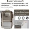 YXQ 25LB Large Flour Storage Container Bin,4 Pack Airtight Plastic