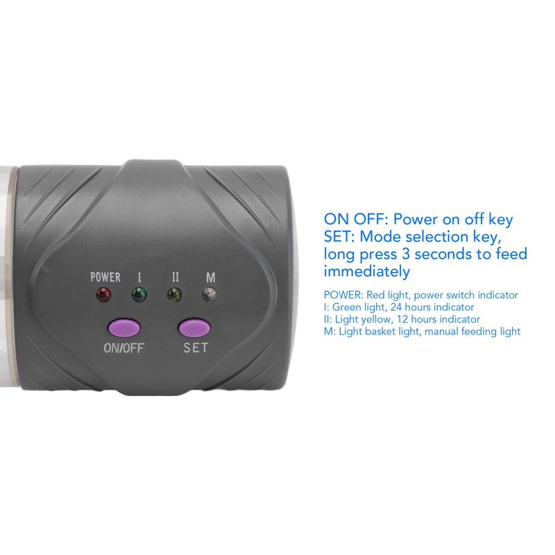 Automatic Fish Feeder Intelligent Electric Timer Fish Food Dispenser for