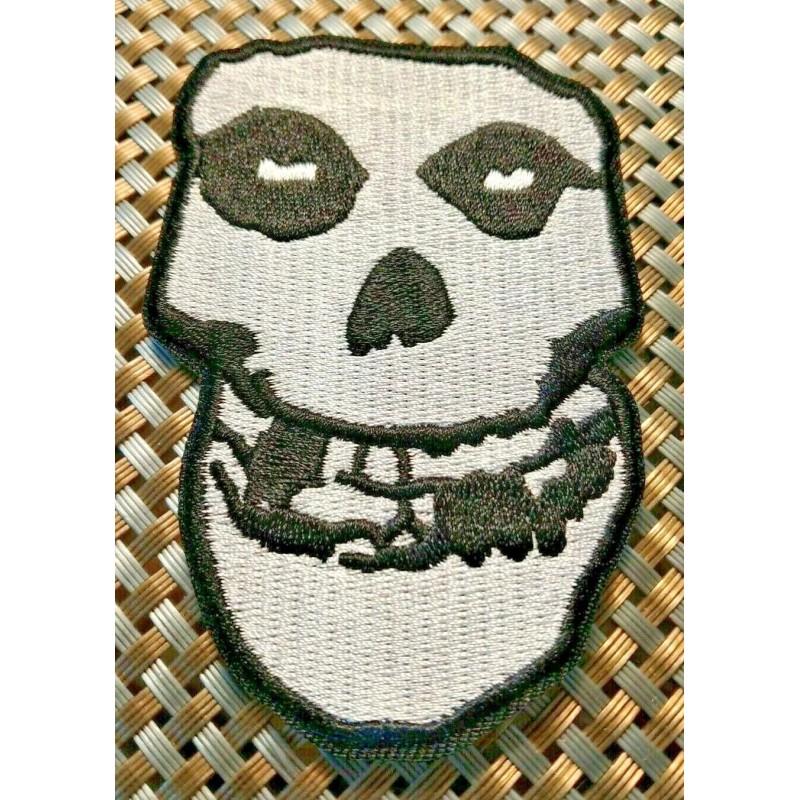 Unbranded Misfits (band) Crimson Ghost Skull Embroidered Patch Samhain Danzig