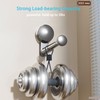 Hanger Organizer Stacker, 2 Pack Suction Cup Self-Adhesive Extendable Garment