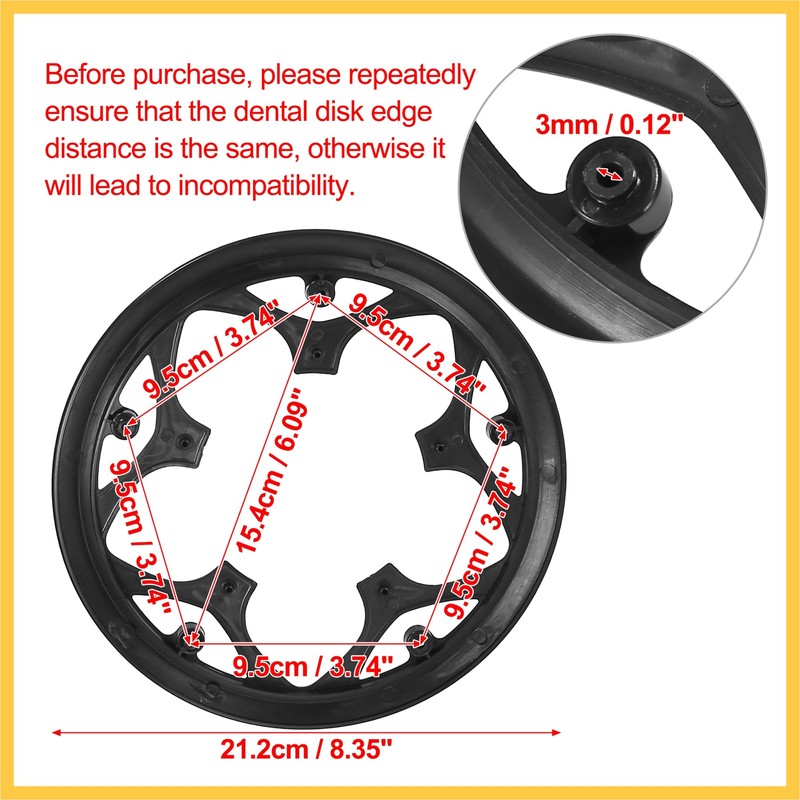 BULLSPANN Motorcycle Crankset Chain Wheel Cover Wheel Cap Wheel Protector