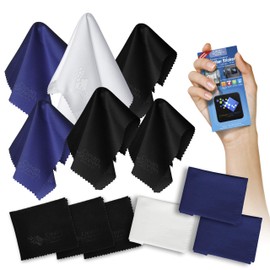 Clean Screen Wizard Microfiber Lens and Screens Cleaning Cloths and Cleaners Kit 7 Pack