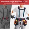 Tool Belt With Suspenders, Heavy Duty Magnetic Tool Belts for